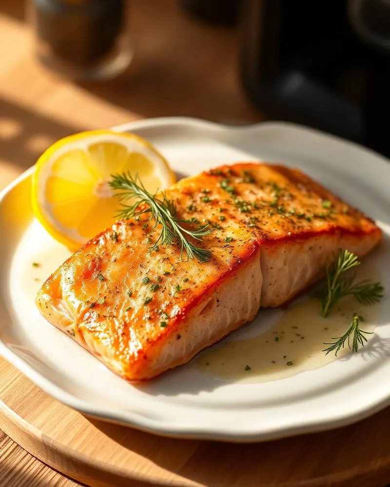 Salmón al limón