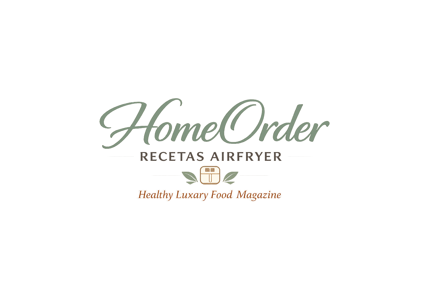 HomeOrder Recetas AirFryer