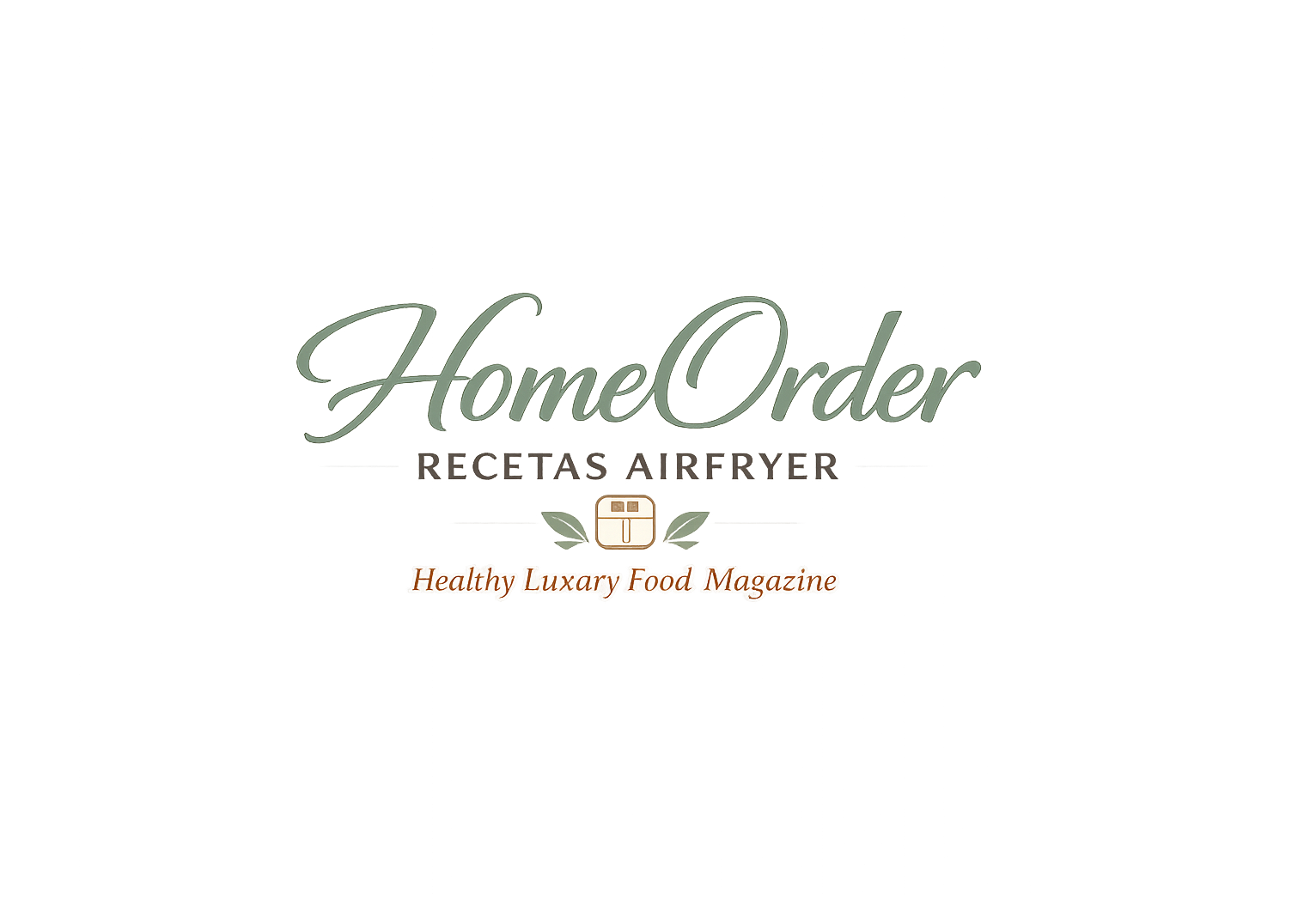 HomeOrder Recetas AirFryer